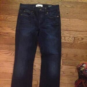NEW HENRY & BELLE STRAIGHT LEG DARK JEANS 25